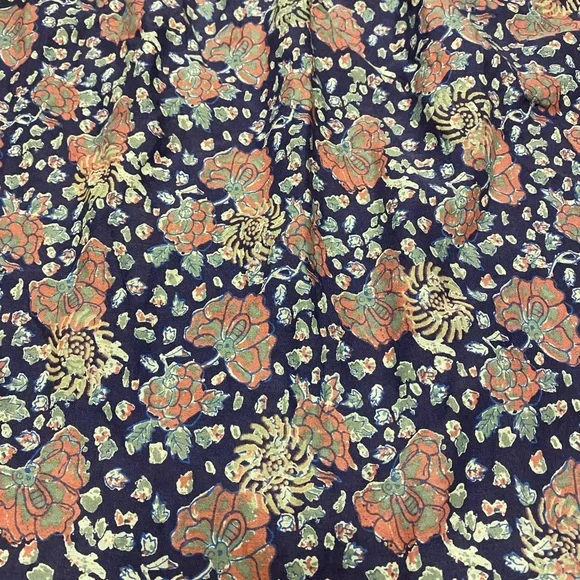 Madewell Women’s Story Top in Fan Floral Mix Size 6 Peasant Blouse Bohemian - Picture 7 of 14